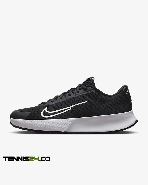 کفش تنیس مردانه نایک NikeCourt Vapor Lite 2 Clay – مشکی|تنیس شاپ