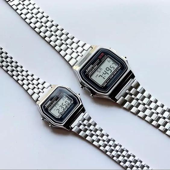 ساعت ست مچی (مردانه و زنانه) کاسیو نوستالژی مدل A159WA-N1D CASIO|باسلام