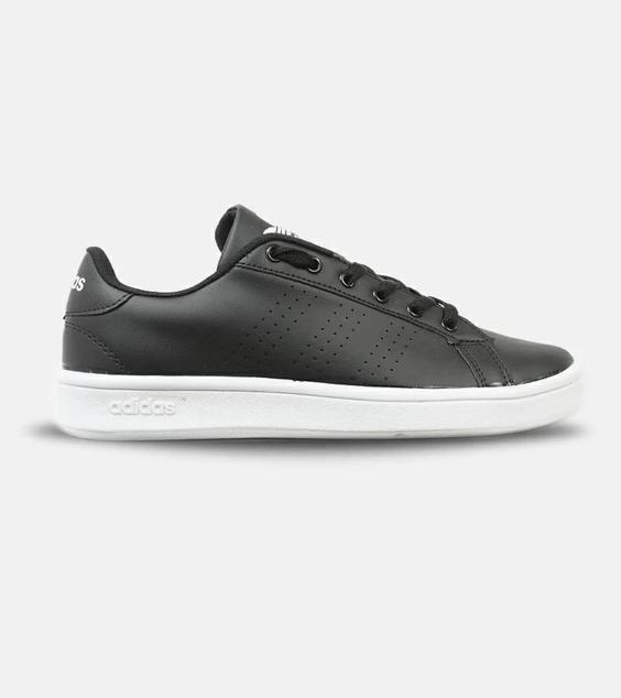 کتانی مردانه مشکی سفید ADIDAS StanSmith مدل 4406|لوزی