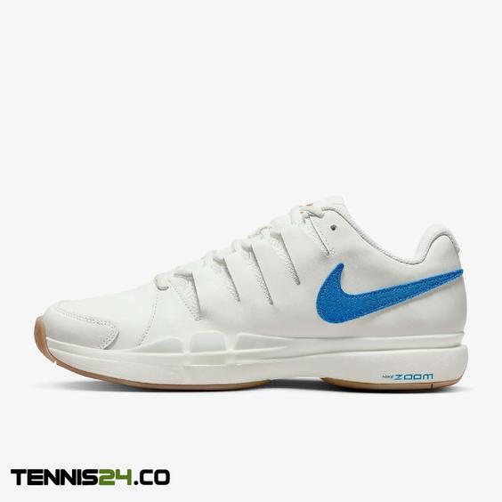 کفش تنیس مردانه نایک NikeCourt Air Zoom Vapor 9.5 Tour Leather- سفید|تنیس شاپ