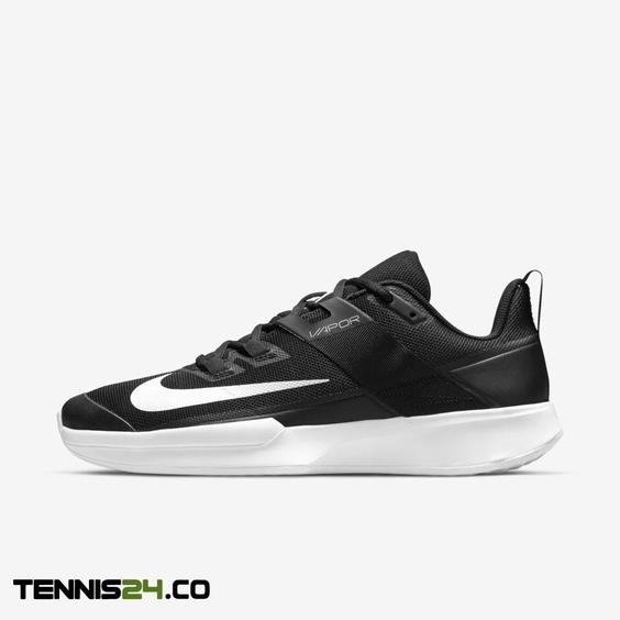 کفش تنیس مردانه نایک Nike Court Vapor Lite HC- مشکی|تنیس شاپ