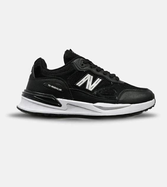 کفش کتانی مردانه مشکی NEW BALANCE yg niubailun مدل 4957|لوزی