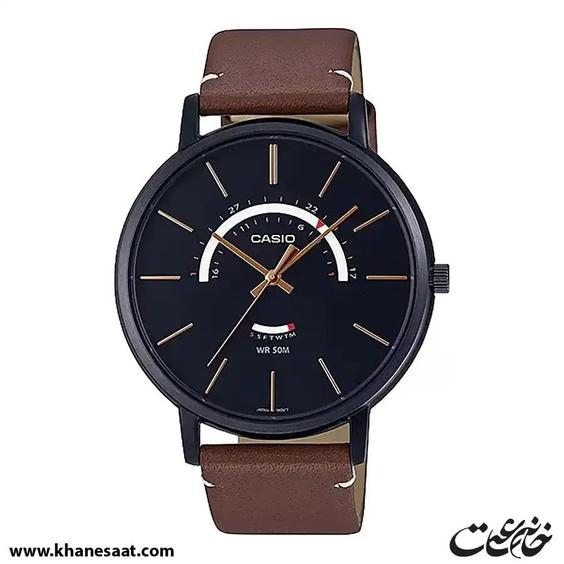 ساعت مچی مردانه کاسیو مدل MTP-B105BL-1AVDF|خانه ساعت