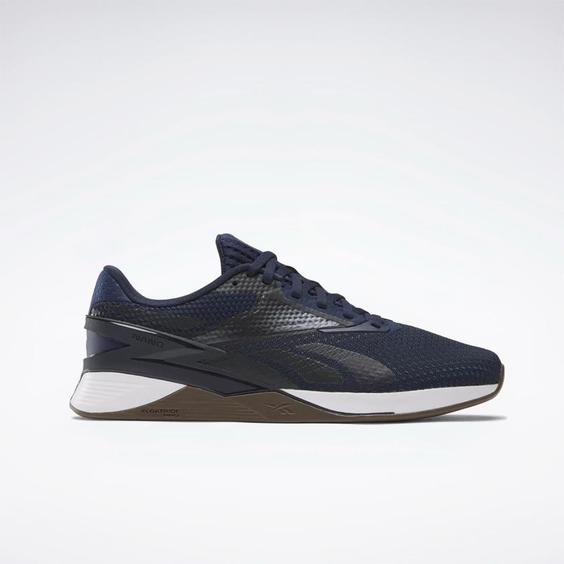 کفش مردانه ریباک مدل Reebok Nano X3 Vector marineblau Kern schwarz Herren Cross Training Fitness Schuhe 100033784|تهران ریبوک