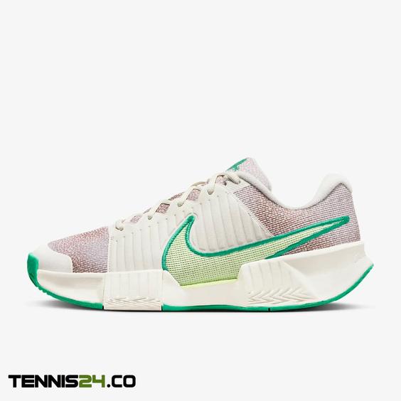 کفش تنیس مردانه نایک Nike GP Challenge Pro Premium- سفید/سبز|تنیس شاپ