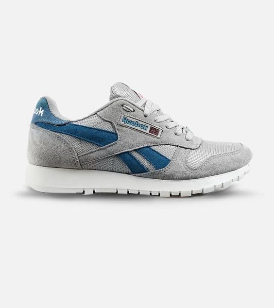 کفش کتانی طوسی آبی مردانه Reebok LEGACY مدل 3064|لوزی