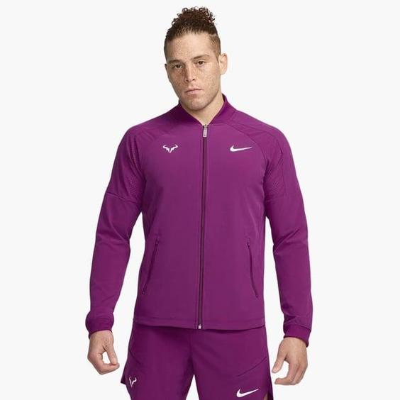 ژاکت تنیس مردانه نایک Nike DRI-FIT RAFA Men’s Tennis Jacket- بنفش|تنیس شاپ