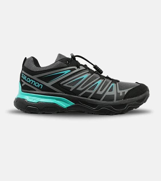 کفش کتانی بزرگ پا مشکی آبی دریایی سالومون Salomon | X ULTRA مدل 4461|لوزی