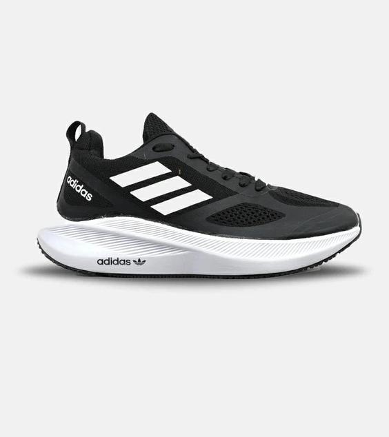 کفش کتانی مردانه و زنانه مشکی ADIDAS SWIFT run 22 مدل 5155|لوزی