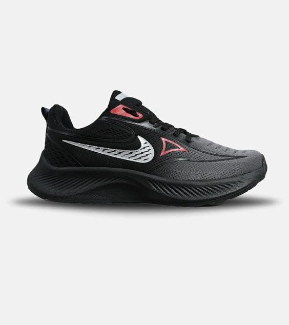 کفش کتانی مردانه و زنانه مشکی سفید قرمز NIKE Downshifter 13 مدل 6106|لوزی