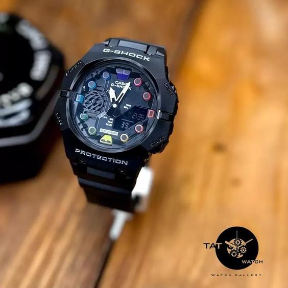 ساعت مچی جی شاک اسپرت GaB001 تنظیم پمپی تایمر گارانتی رنگبندی G-Shock|باسلام