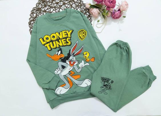 بلوز شلوار LOONEY TUNES|پارسا مد