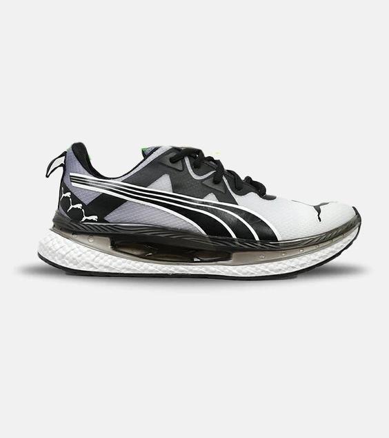 کتانی ورزشی سفید مشکی مردانه PUMA مدل 4090|لوزی