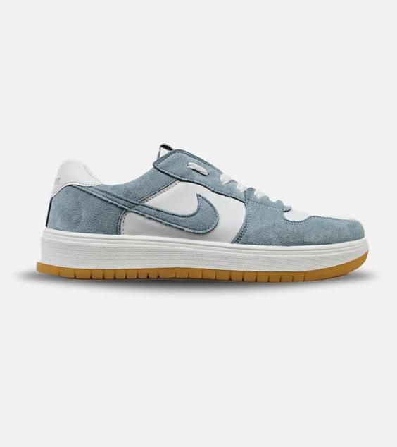 کفش کتانی مردانه سفید آبی نایک NIKE SB مدل 4340|لوزی