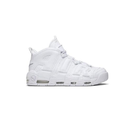 کتونی نایک ایر آپتمپو سفید تمام Nike Air More Uptempo Triple White|کتونی باز