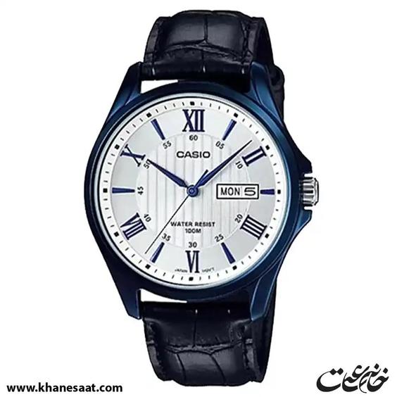 ساعت مچی مردانه کاسیو مدل MTP-1384BUL-7A|خانه ساعت