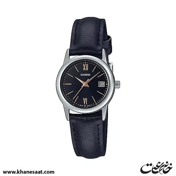 ساعت مچی زنانه کاسیو مدل LTP-V002L-1B3UDF|خانه ساعت