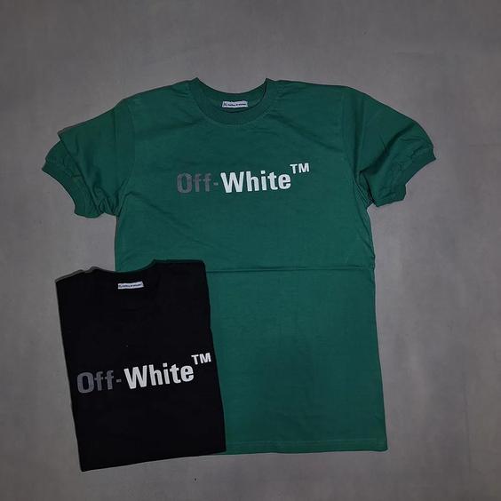 تیشرت off-white مدل 3234 رنگ سبز|ونتی