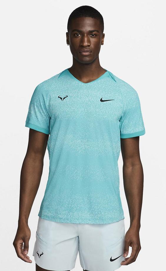 تی شرت نایک Nike Rafa Advantage Crew – آبی روشن|تنیس شاپ