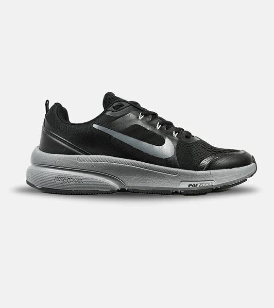 کفش کتانی بزرگ پا مشکی زیر طوسی NIKE zoom مدل 4313|لوزی