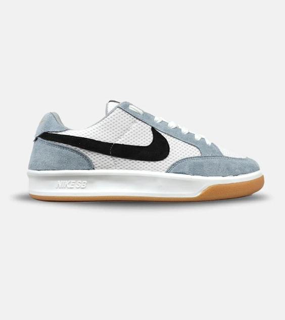 کفش کتانی زنانه و مردانه آبی مشکی زرد NIKE SB مدل 4570|لوزی