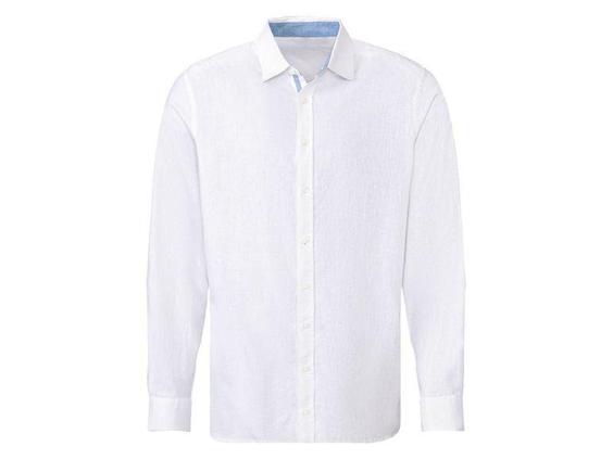 پیراهن کنفی مردانه لیورجی کد ۳۷۲۴۲۰ Mens Shirt Linen Cotton|کی استوک