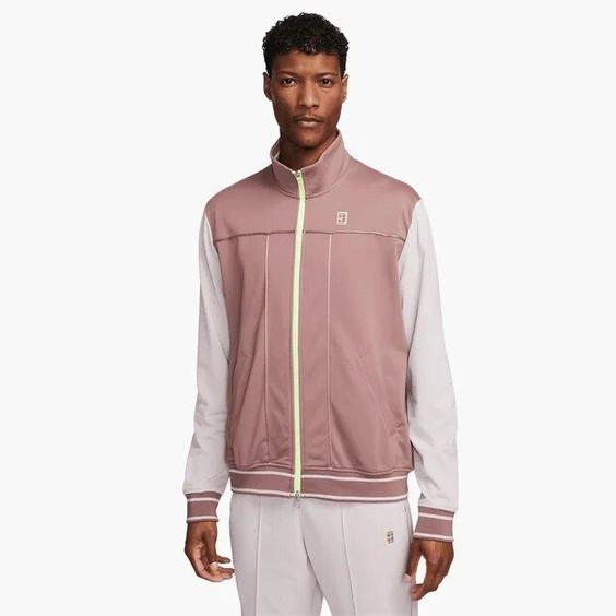 سویشرت تنیس مردانه نایک Nike Court Heritage Men’s Jacket- صورتی|تنیس شاپ