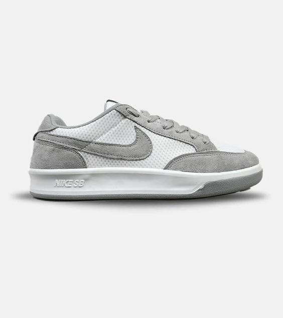 کفش کتانی زنانه و مردانه طوسی سفید NIKE SB مدل 4567|لوزی