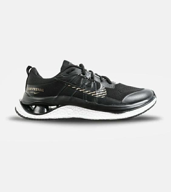 کفش کتانی مشکی طلایی NIKE air zoom previal مدل 3300|لوزی