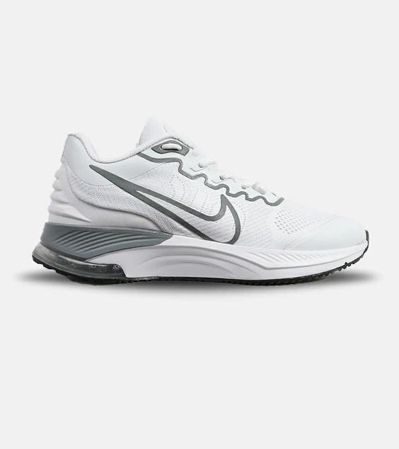 کفش کتانی مردانه سفید طوسی نایک Nike airmax alpha trainer مدل 2039|لوزی