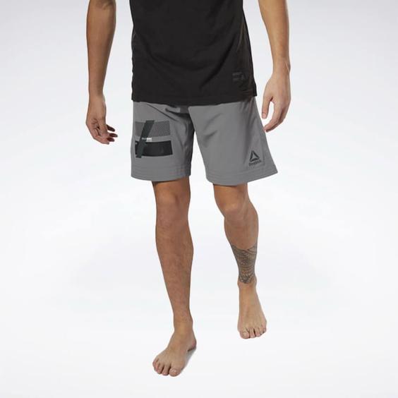 شلوارک مردانه ریباک مدل Reebok Combat Boxing Shorts In Grey D96005|تهران ریبوک