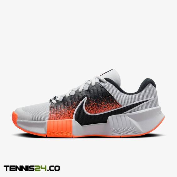 کفش تنیس مردانه نایک Nike GP Challenge Pro Premium- سفید/نارنجی|تنیس شاپ