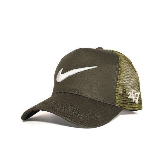 کلاه کپ کتان پشت تور طرح NIKE کد C183H4|باسلام