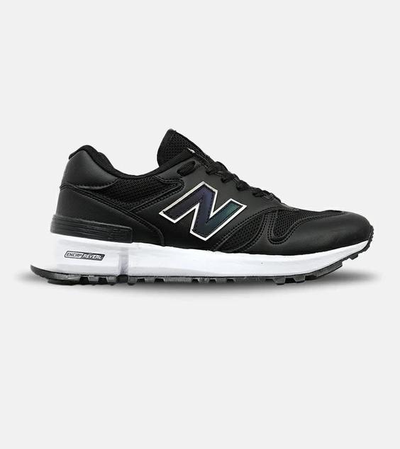 کفش کتانی مردانه و زنانه مشکی سفید NEW BALANCE 1300 مدل 4840|لوزی