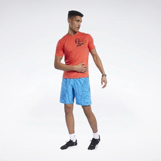 شلوارک مردانه ریباک مدل Reebok Man Shorts TS AOP Speed Short FS8588|تهران ریبوک