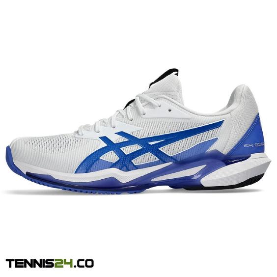 کفش تنیس مردانه اسیکس Asics Solution Speed FF 3 Clay- سفید|تنیس شاپ