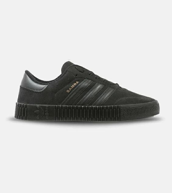 کفش کتانی مردانه مشکی ADIDAS SAMBA مدل 4400|لوزی