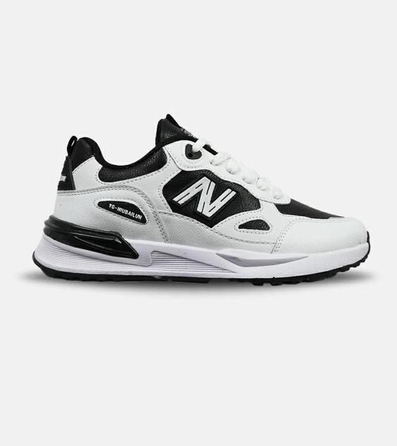 کفش کتانی مردانه سفید مشکی NEW BALANCE yg niubailun مدل 5275|لوزی