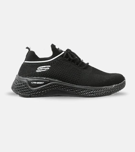 کفش کتانی زنانه مشکی SKECHERS مدل 4417|لوزی