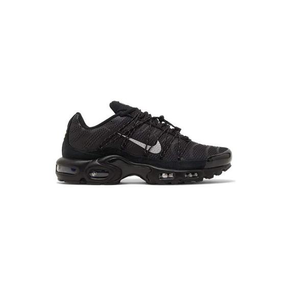 کتونی نایک ایرمکس تی ان پلاس یوتیلیتی مشکی Nike Air Max Plus Utility Black Metallic Silver|کتونی باز