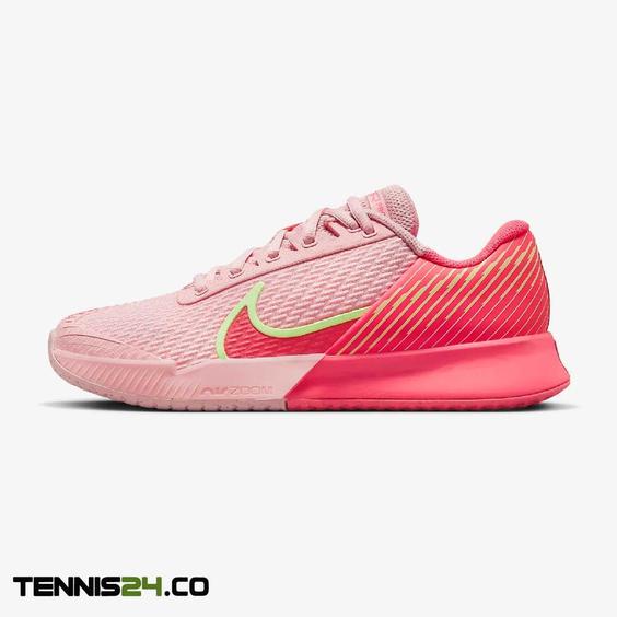 کفش تنیس زنانه نایک NikeCourt Air Zoom Vapor Pro 2- صورتی/زرد|تنیس شاپ