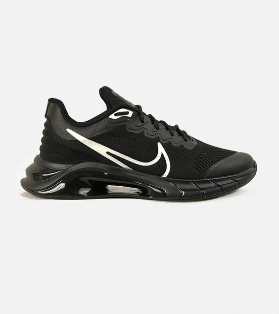 کفش کتانی مردانه مشکی تیک سفید نایک NIKE air max مدل 3464|لوزی