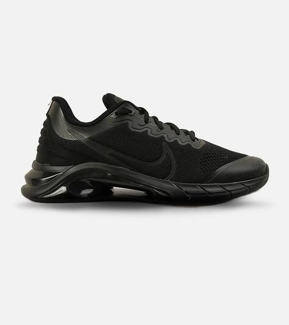 کفش کتانی مردانه تمام مشکی نایک NIKE air max مدل 3463|لوزی