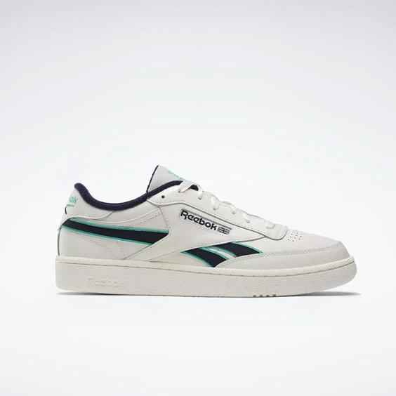 کفش مردانه ریباک مدل Reebok Club C Revenge ‘Chalk Vector Navy’ 100033712|تهران ریبوک