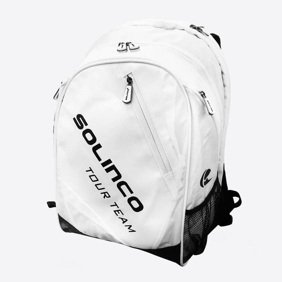 ساک تنیس سولینکو Solinco Whiteout Tennis Backpack-سفید|تنیس شاپ