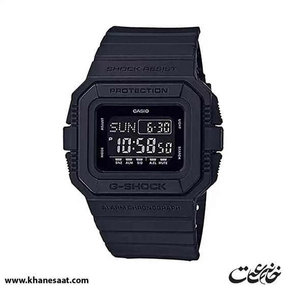 ساعت مچی مردانه کاسیو جی شاک مدل DW-D5500BB-1DR|خانه ساعت