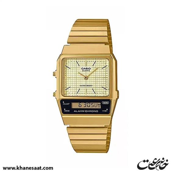 ساعت مچی زنانه کاسیو مدل AQ-800EG-9ADF|خانه ساعت