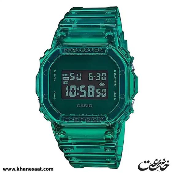 ساعت مچی مردانه کاسیو جی شاک مدل DW-5600SB-3|خانه ساعت