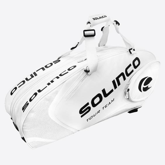 ساک تنیس سولینکو Solinco Whiteout 6-Pack Tennis Bag-سفید|تنیس شاپ