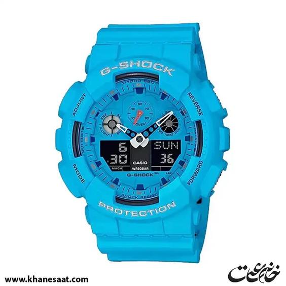 ساعت مچی مردانه کاسیو جی شاک مدل GA-100RS-2A|خانه ساعت